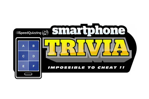 'Smartphone Trivia' A Quiz Game On A Phone That Is Impossible To Cheat At, With Multiple-Choice Options Displayed.