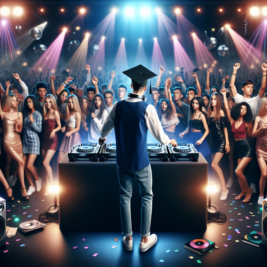 Hire the Best DJ for Your Graduation Party!