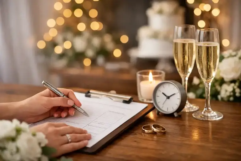 How To Plan Reception Timeline That Works