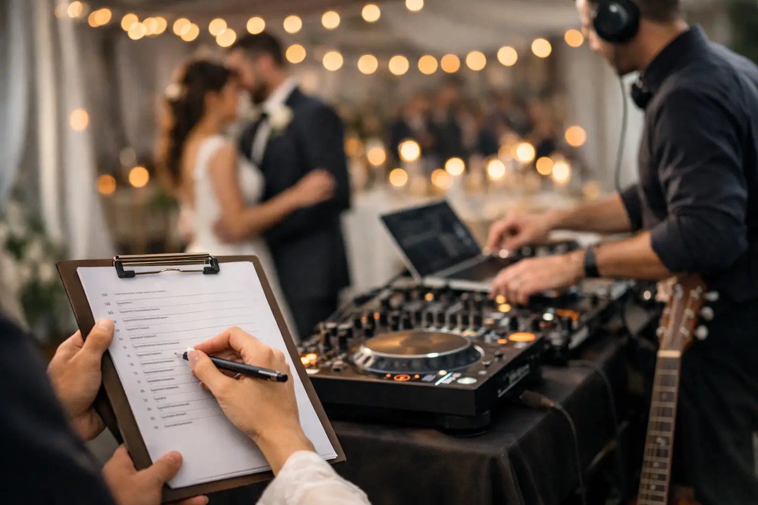 How to Choose Wedding Reception Music