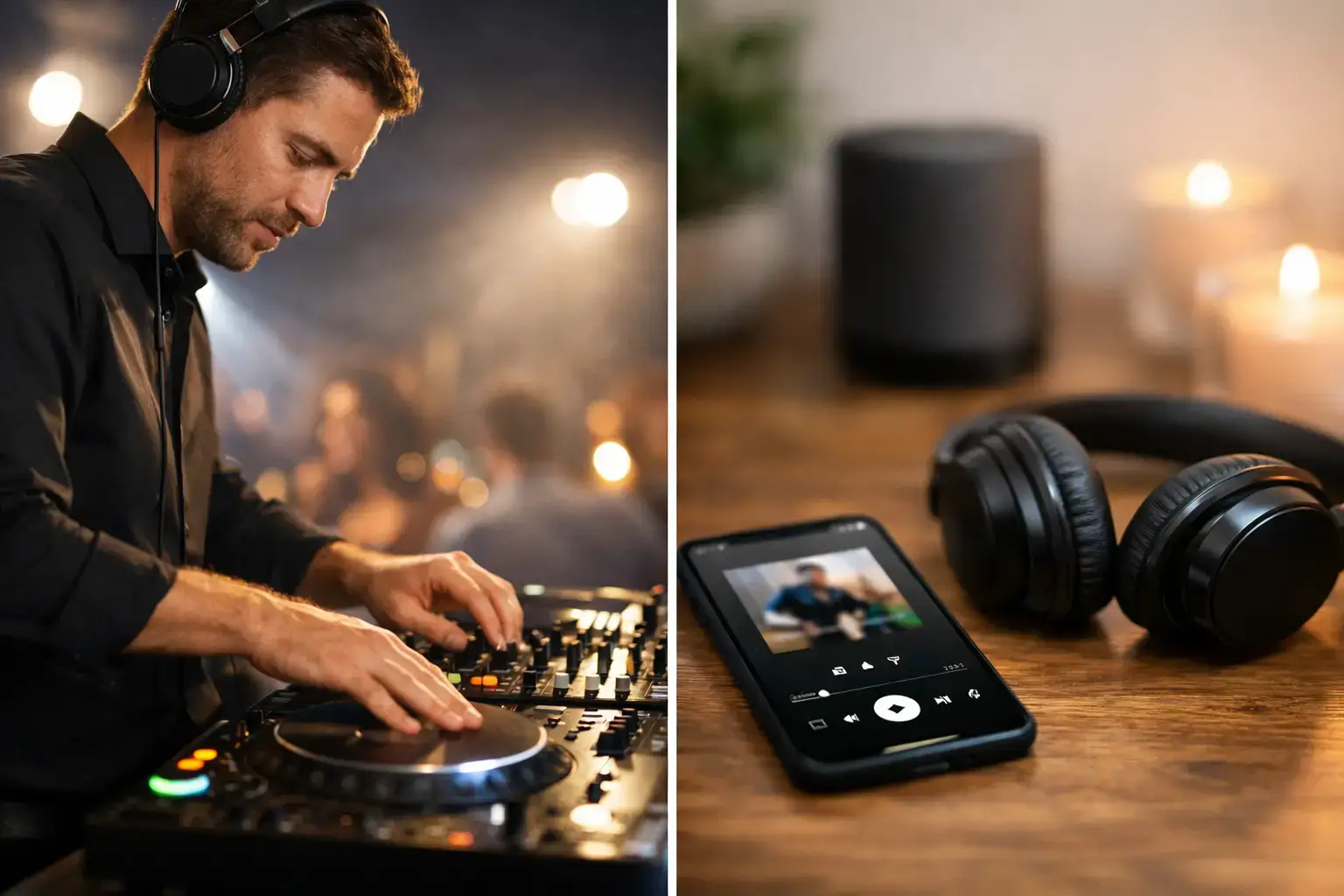 Professional DJ Versus Spotify Playlist