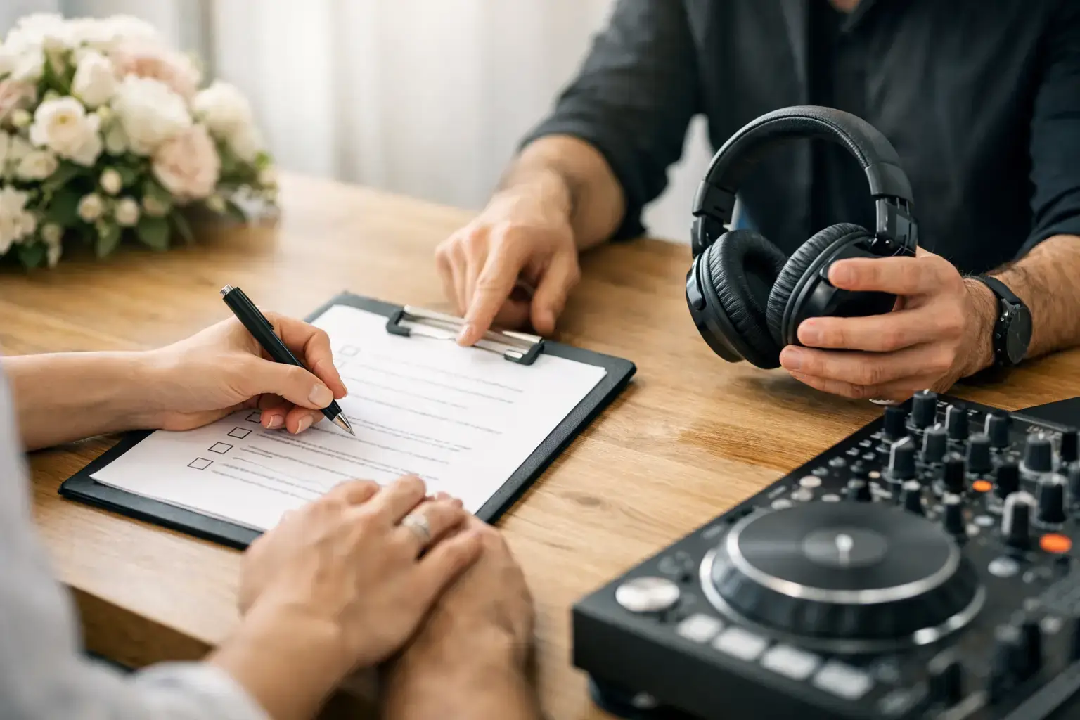 Wedding DJ Contract Checklist for Couples