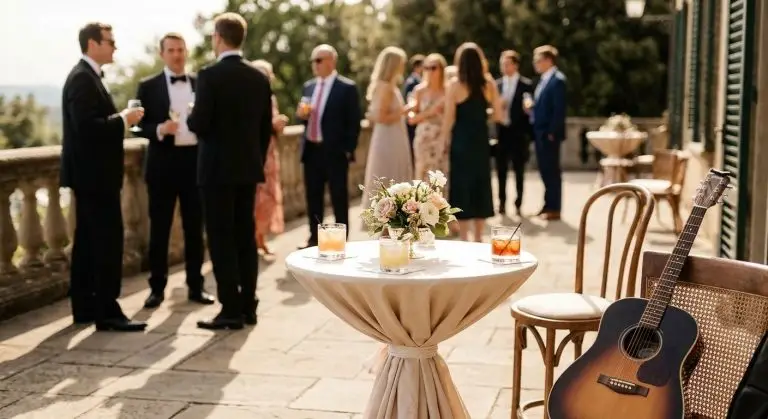 Best cocktail hour songs for wedding receptions
