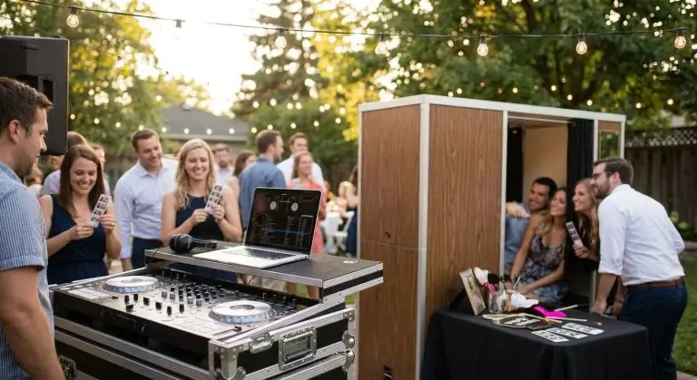Best DJ and photo booth bundles for private parties