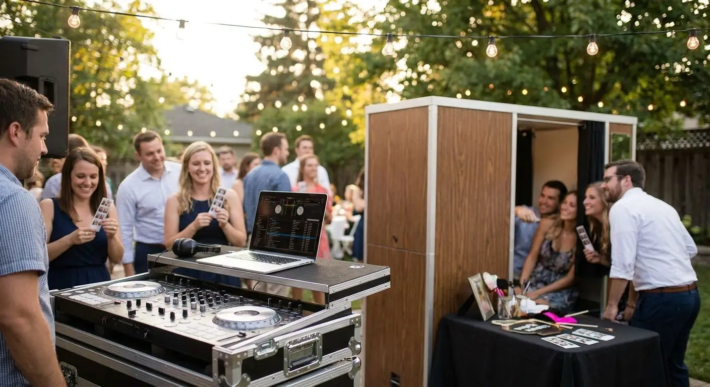 Best DJ and photo booth bundles for private parties