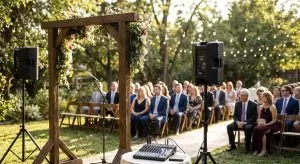 Best sound systems for outdoor wedding ceremonies