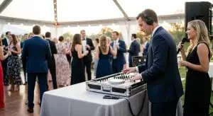Best wedding DJ and MC combo packages for hands-off couples