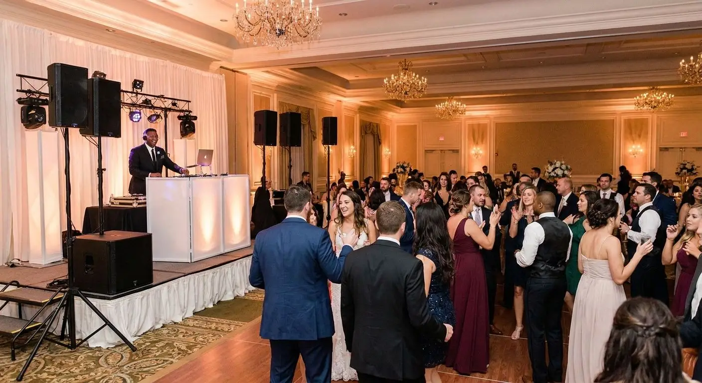 Best wedding DJ packages for large guest-list receptions