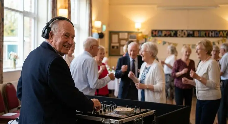 DJ for 80th birthday and elder celebration parties