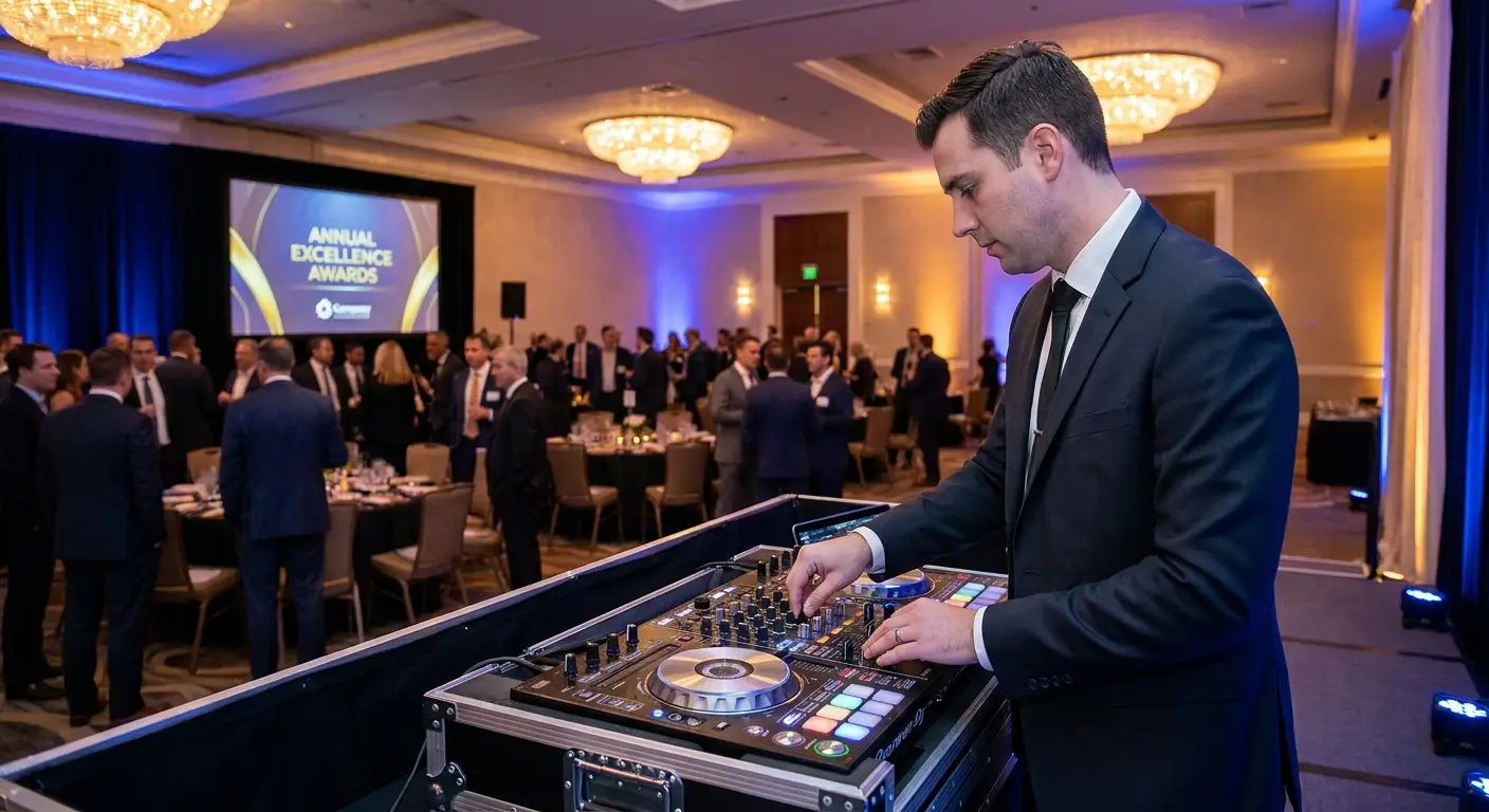 DJ for corporate award ceremonies and galas