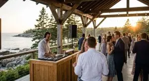 DJ for destination weddings in Maine