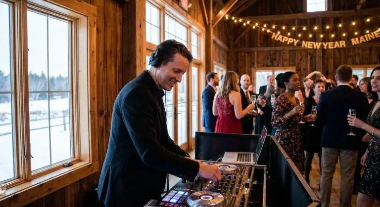 DJ for New Year's Eve parties in Maine