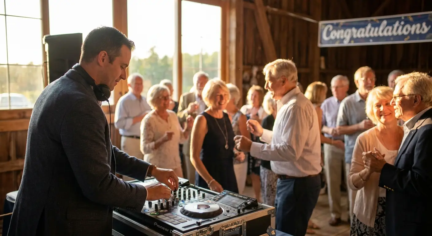 DJ for retirement party celebrations in Maine
