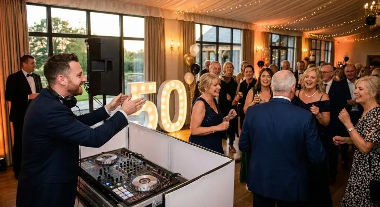 DJ services for milestone birthday parties