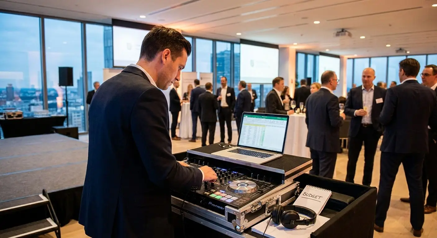 How to budget for a corporate event DJ