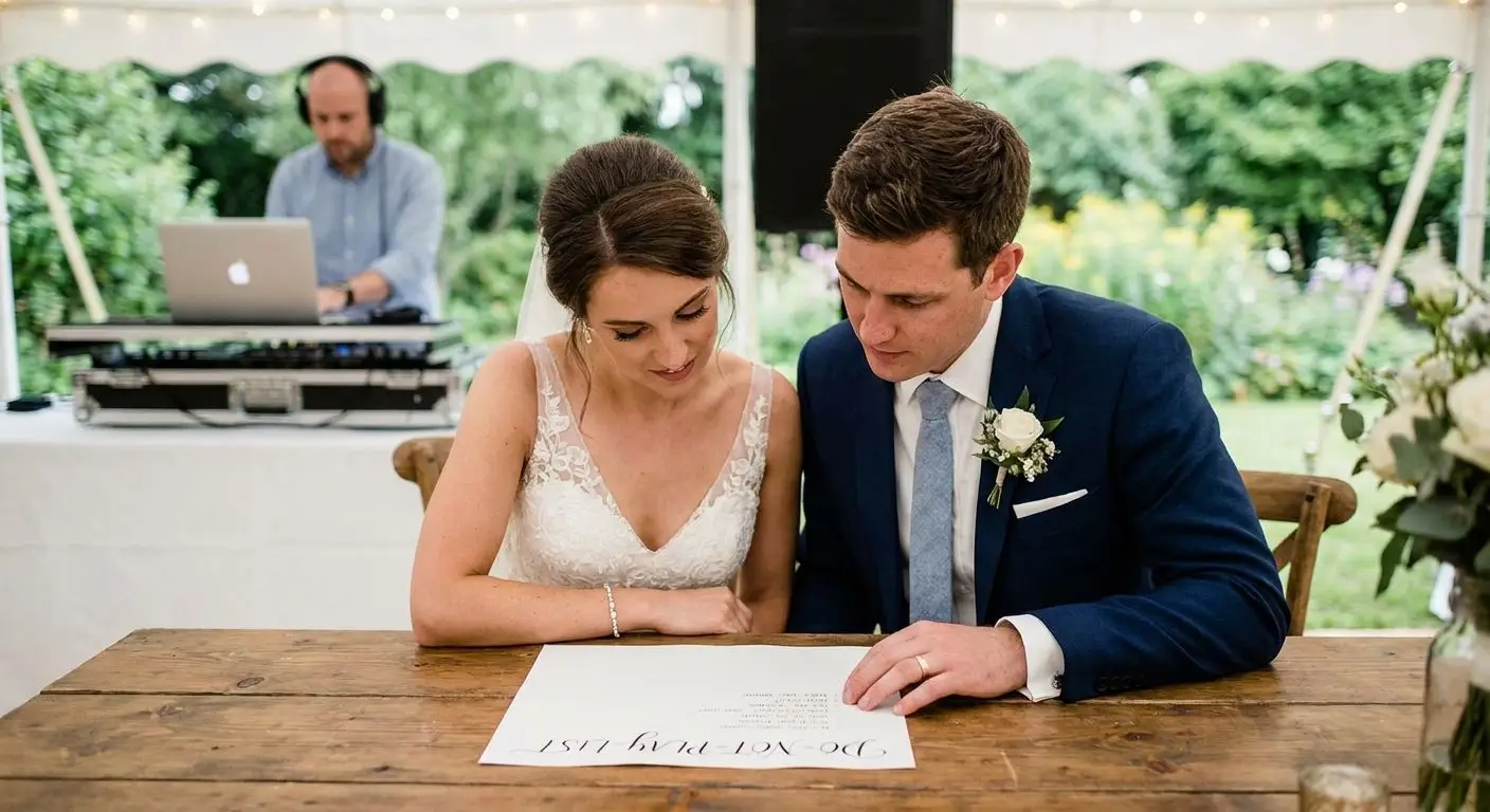 How to create a wedding do-not-play list for your DJ