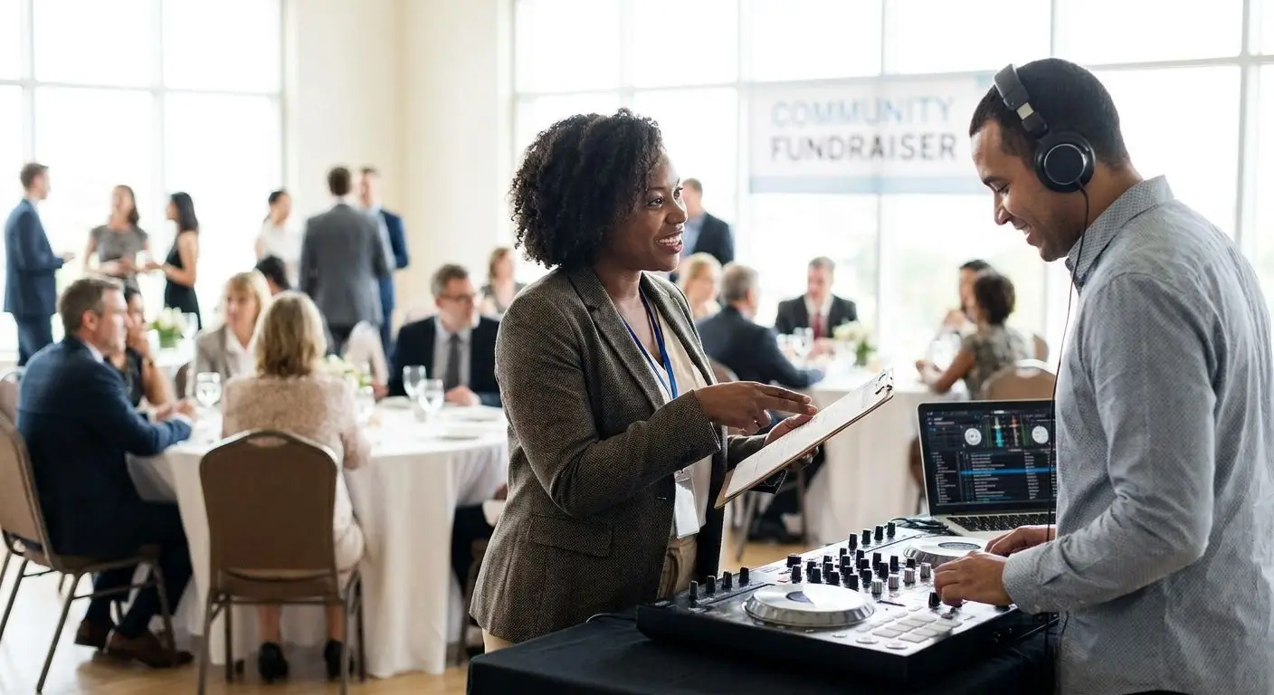 How to hire a DJ for a nonprofit fundraiser event
