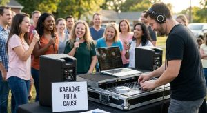 Karaoke DJ for fundraisers and community events