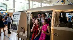 Photo booth rental for school dances