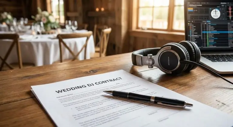Best wedding DJ contracts and what to check before signing