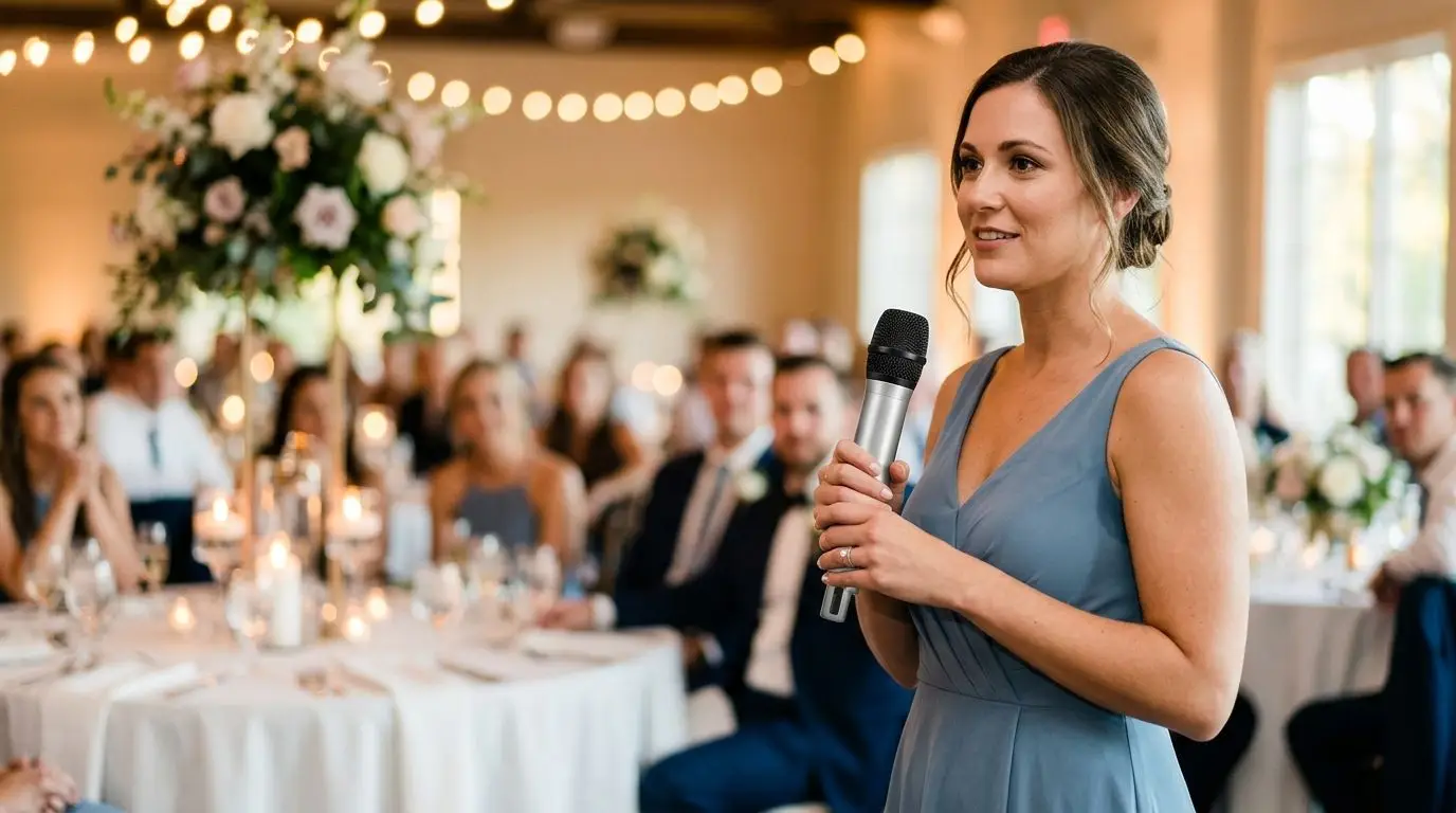 Best wireless microphone setups for wedding toasts and speeches