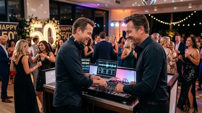 DJ for 50th birthday parties
