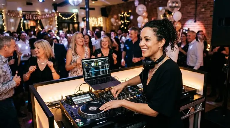 DJ for a fresh-start celebration after divorce