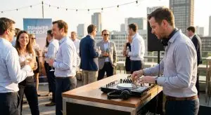 DJ for corporate summer kickoff parties