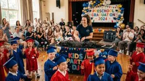 DJ for daycare and preschool graduation ceremonies