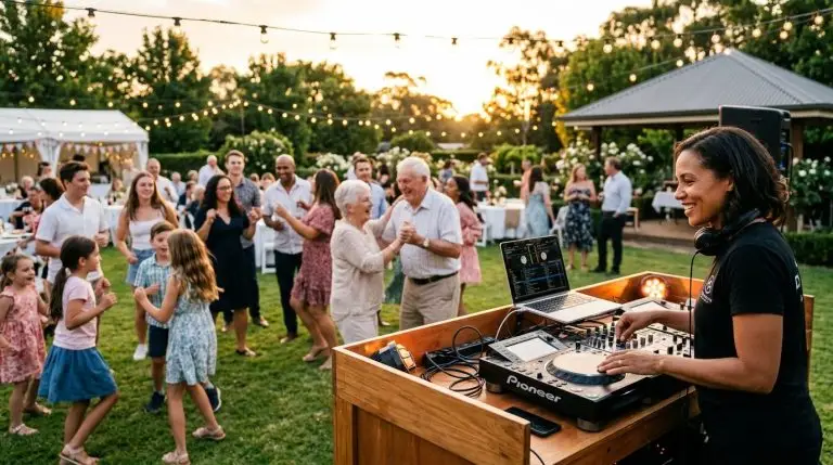 DJ for family reunion events