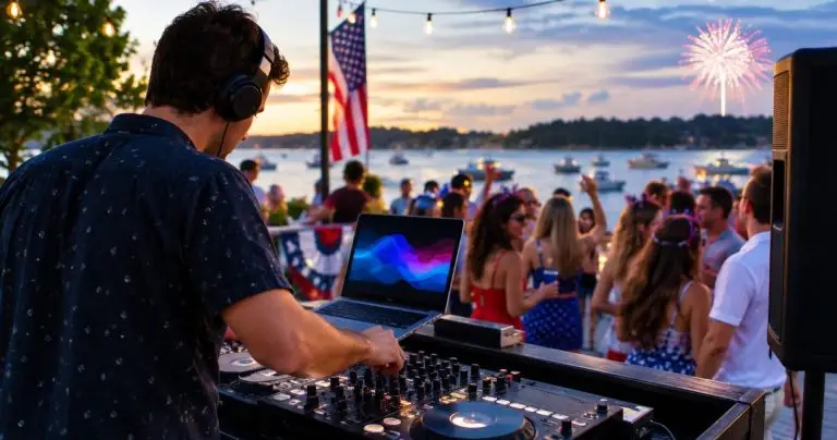 DJ for Fourth of July celebrations in Maine