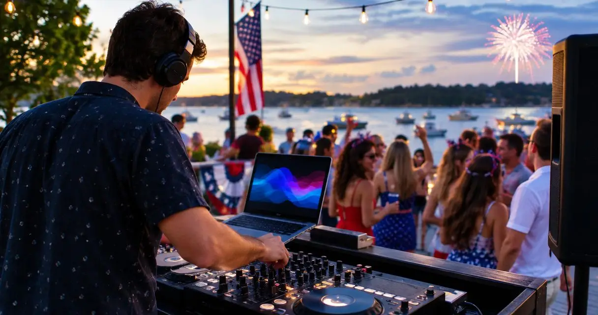 DJ for Fourth of July celebrations in Maine