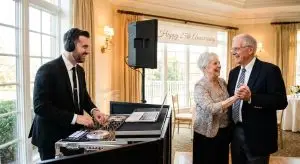 DJ for milestone wedding anniversary celebrations