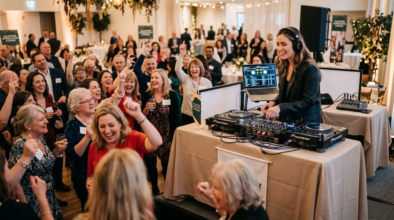 DJ for nonprofit volunteer appreciation events