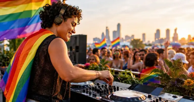 DJ for Pride month celebration events