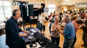 DJ for retirement communities and senior center events