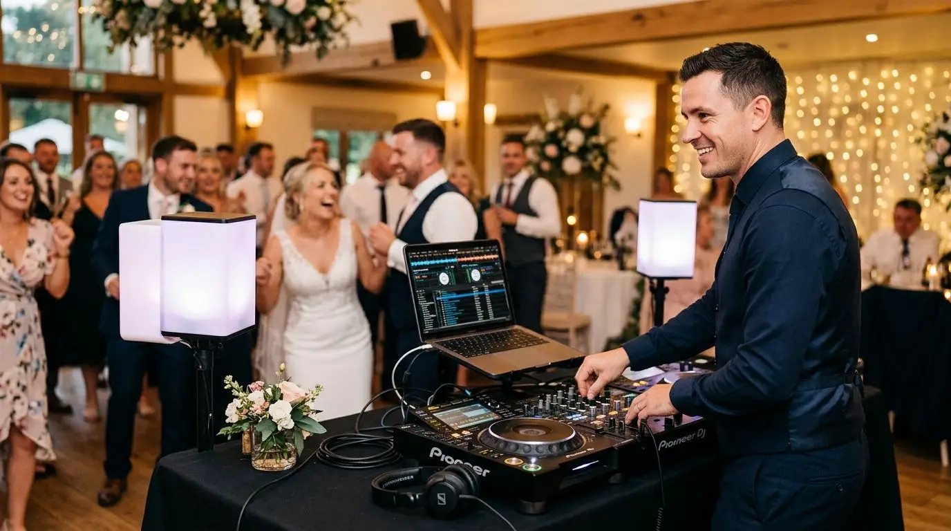 How far in advance to book your wedding DJ
