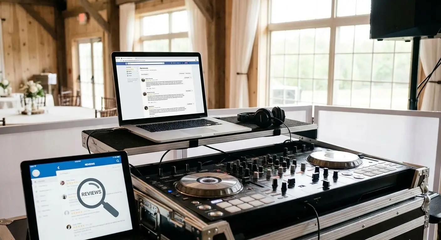How to evaluate wedding DJ reviews before booking