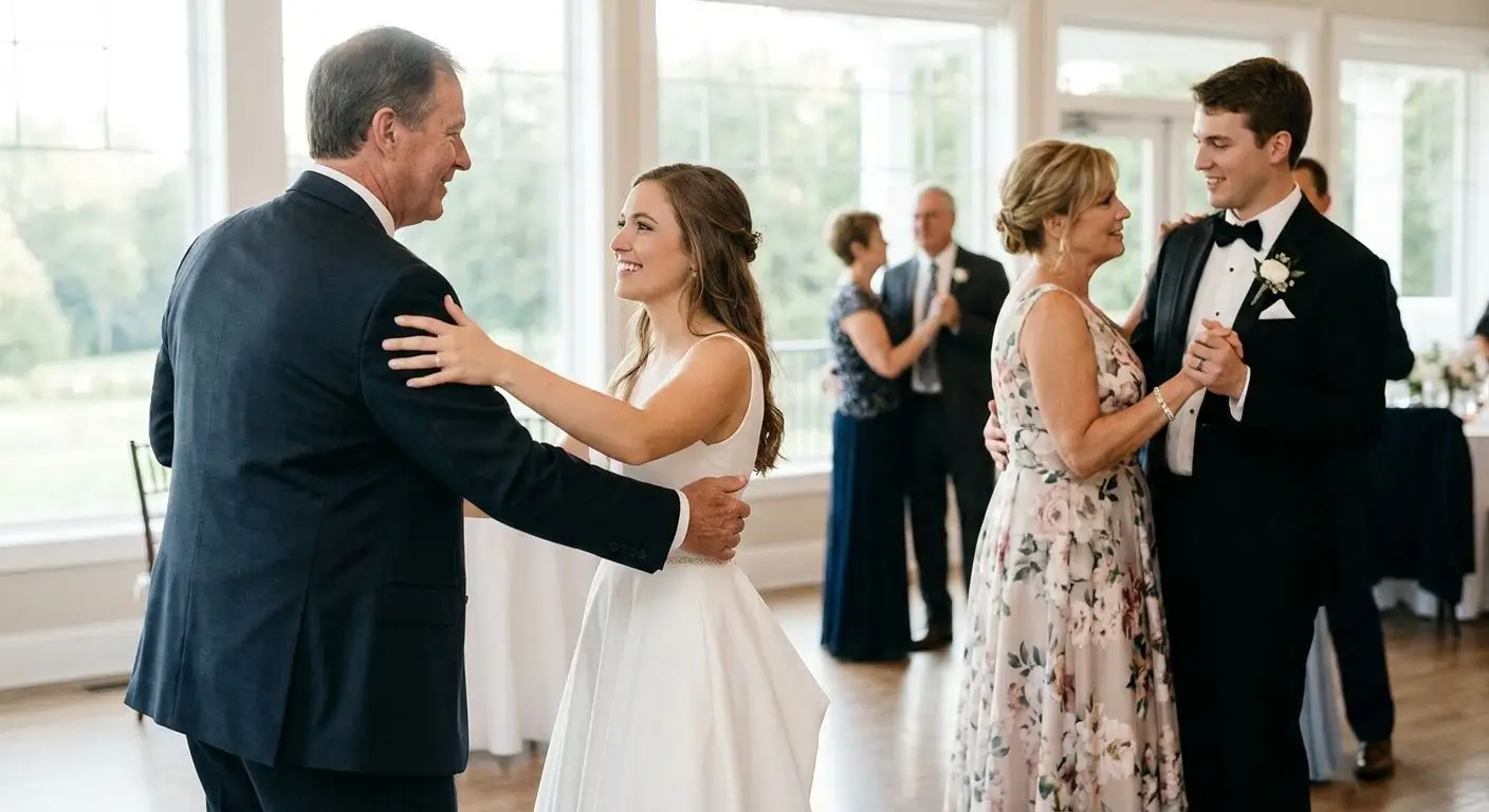How to plan a father-daughter and mother-son dance sequence